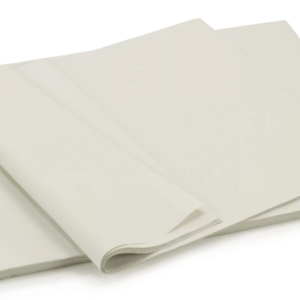 A white filler paper on a white surface. (News Offcuts)