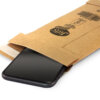 Jiffy padded bags protects a mobile phone in transit