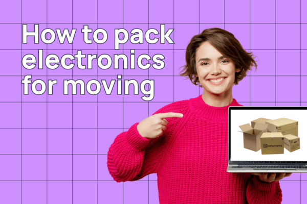 How to pack electronics for moving house