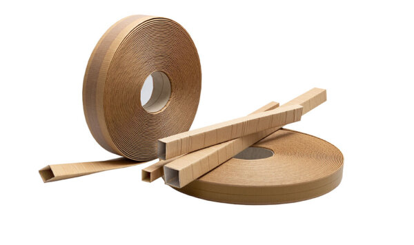 cardboard tubing on a roll